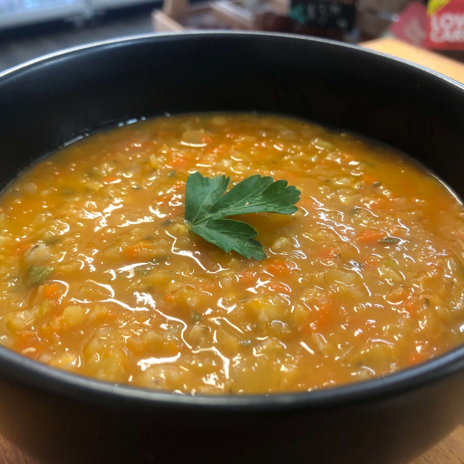 Lentil, Barley & Vegetable Soup (frozen) 450g