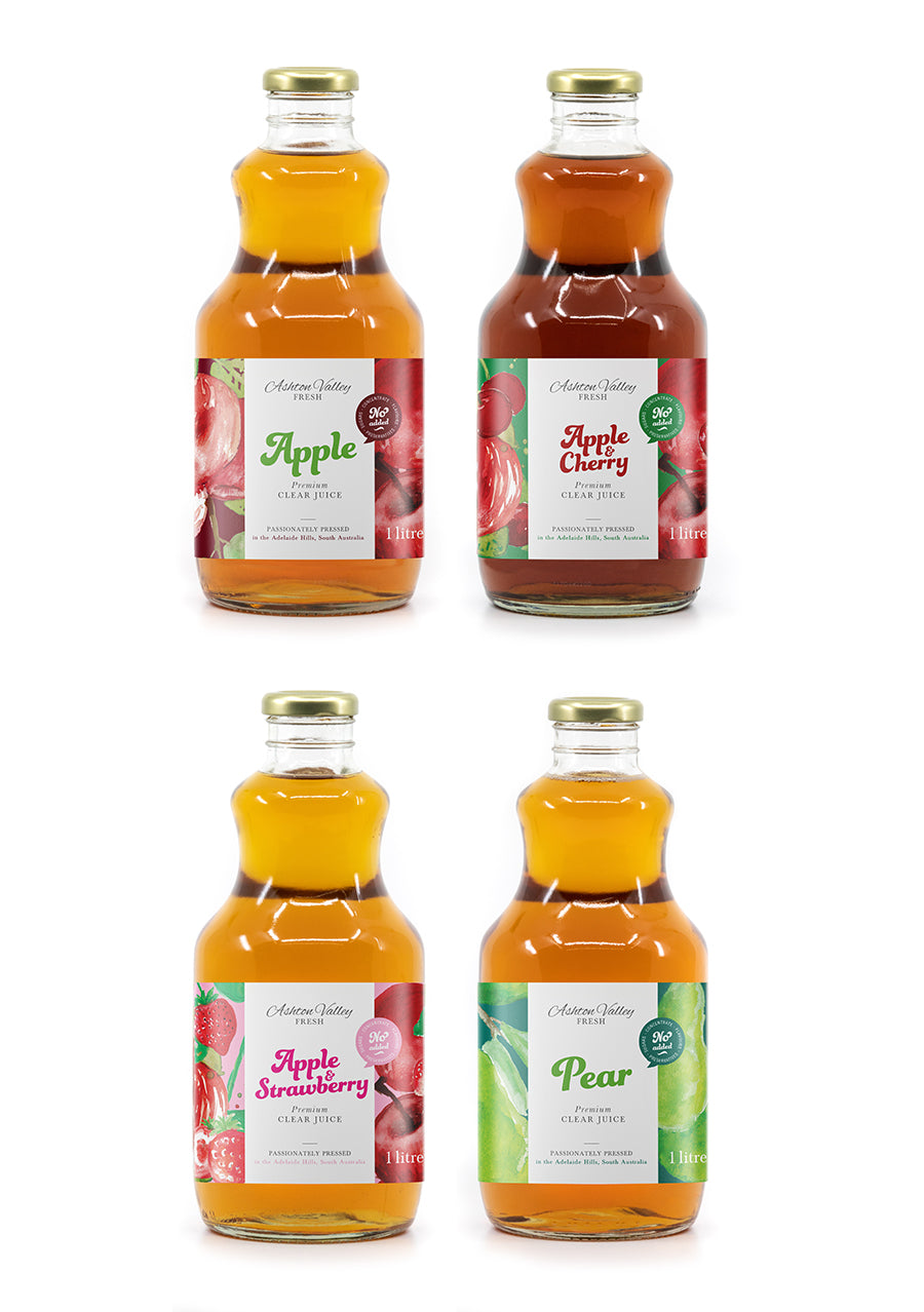 Ashton Valley Clear Apple Juice 1L