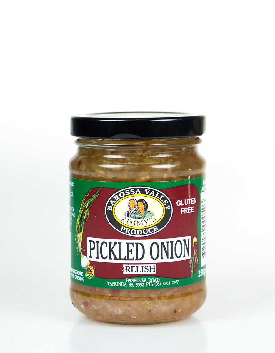Zimmy's Pickled Onion Relish 250g Coopers Fresh