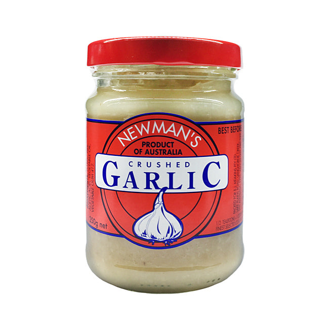 Newmans Crushed Garlic 250g