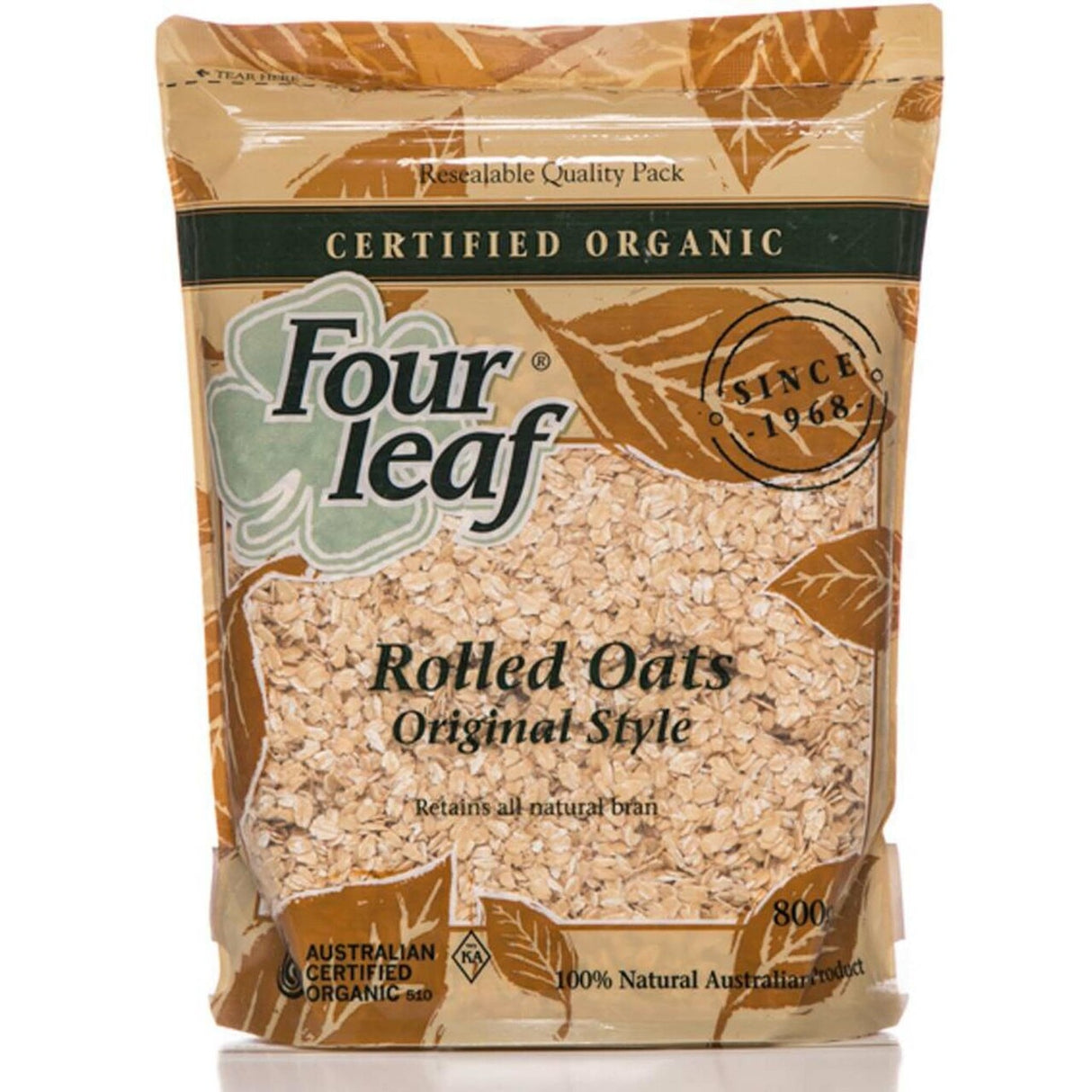Four Leaf Rolled Oats 800g