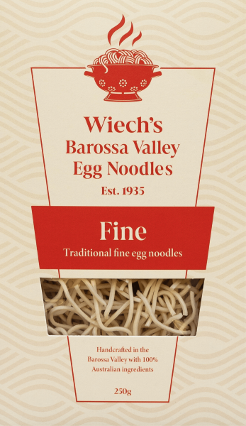 Wiech's Barossa Valley Fine Egg Noodles 250g