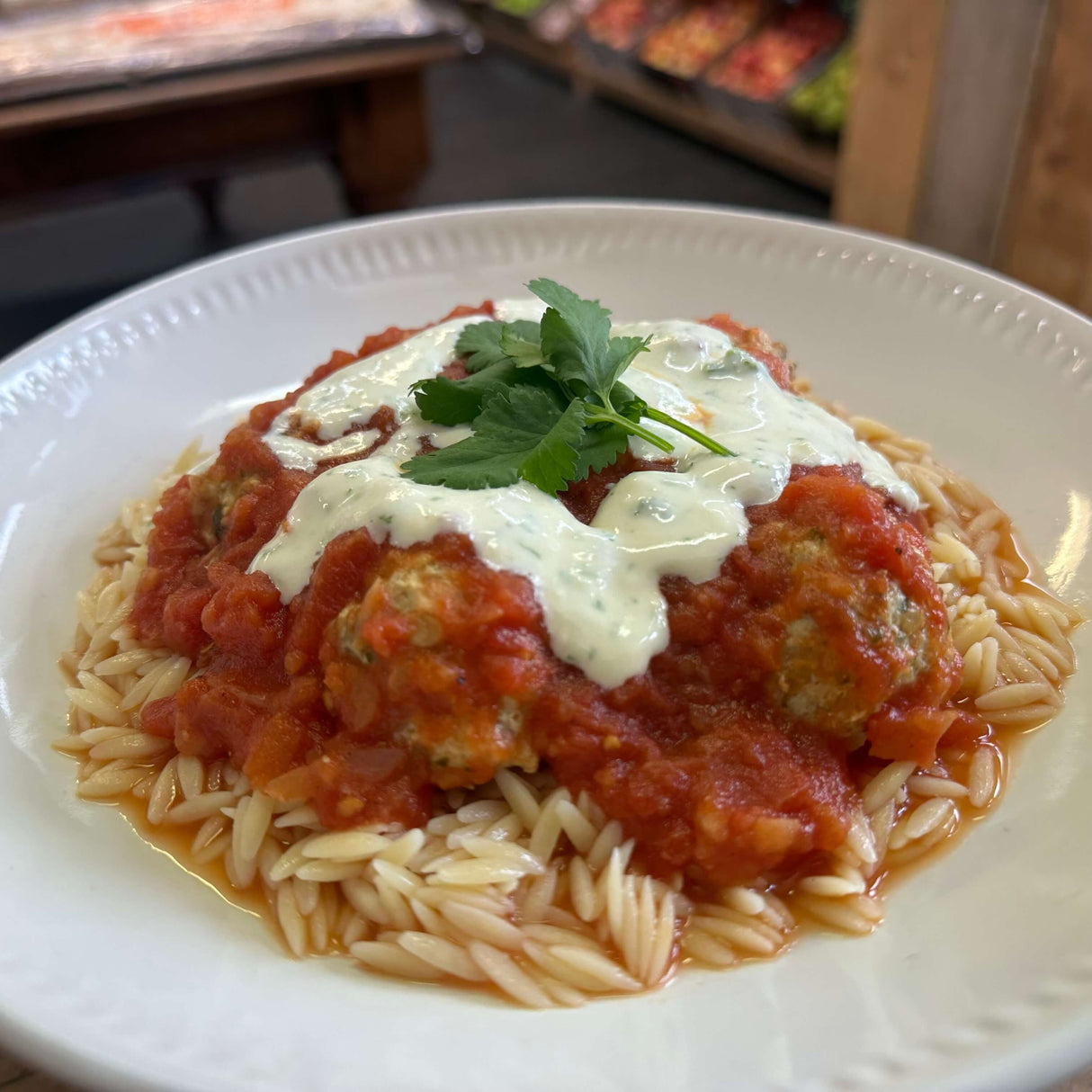 Chicken Meatballs with Whipped Feta 580g