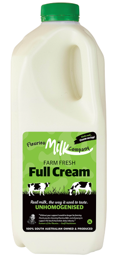 Fleurieu Milk -  Farm Fresh Unhomogenised 2L