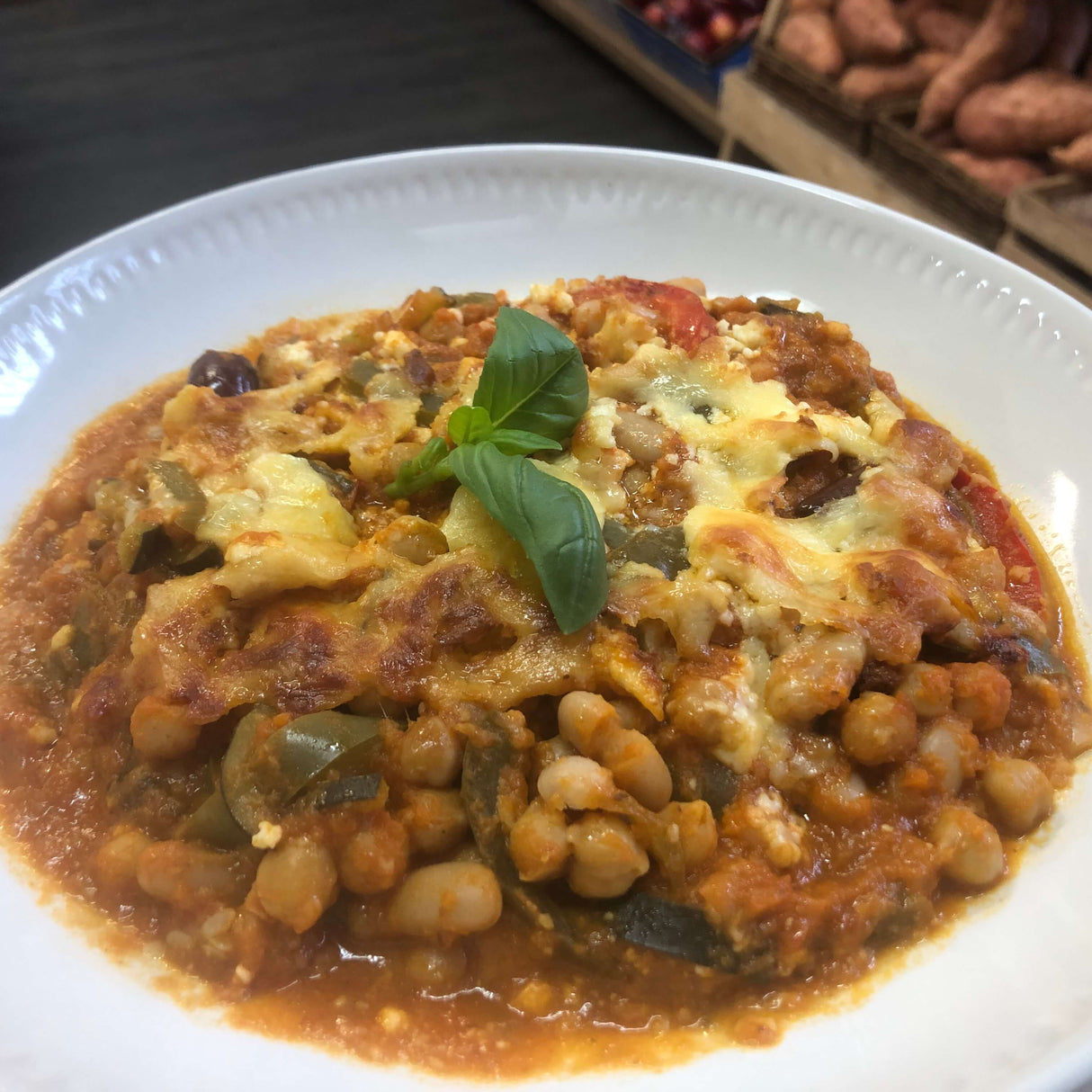 FRESH Mediterranean Vegetable Bake