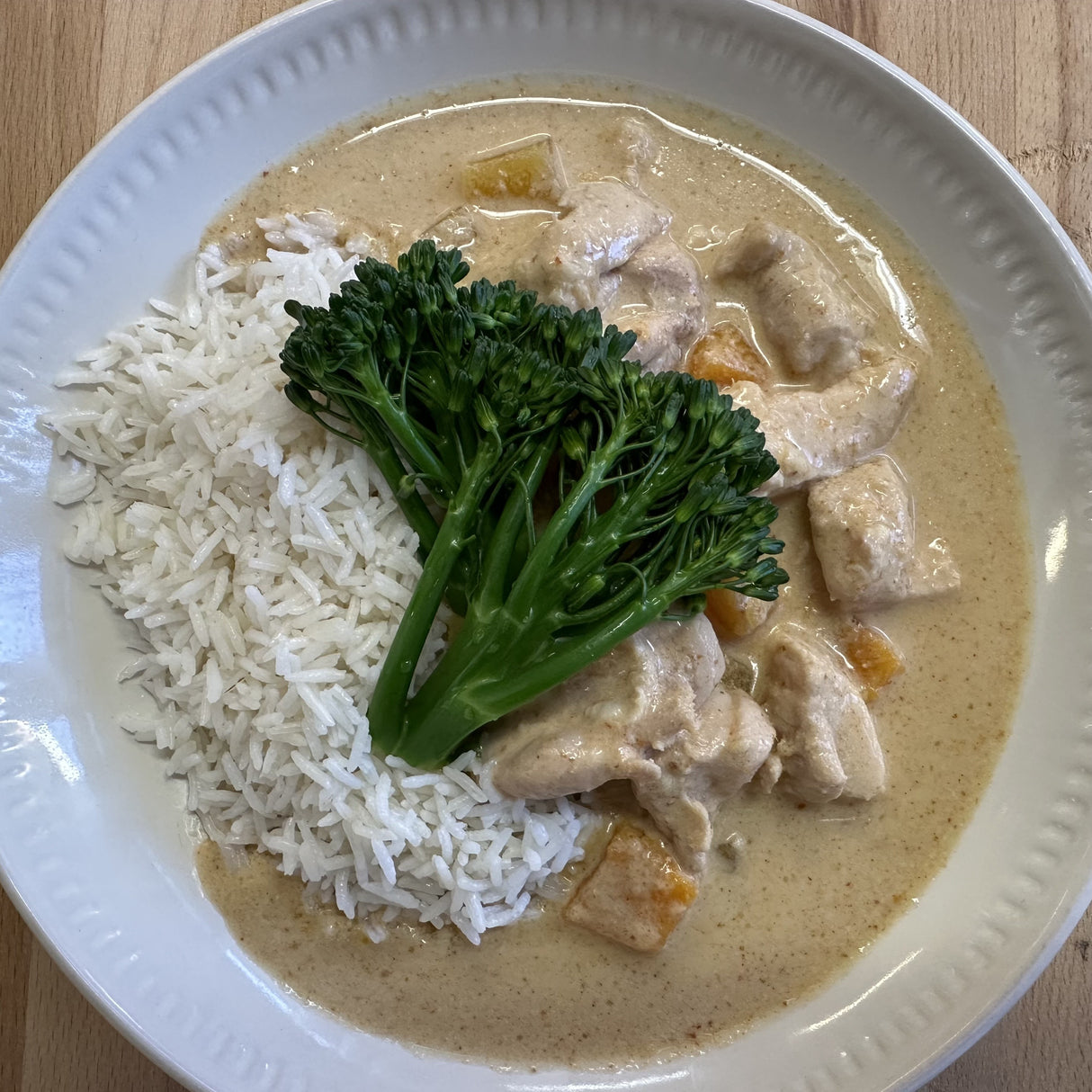 Red Chicken & Mango Curry & Rice (mild)