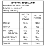 Roast Pumpkin & Haloumi Salad 500g