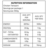 Chicken Tetrazzini (Creamy Chicken & Mushroom Pasta Bake) (frozen) 550g