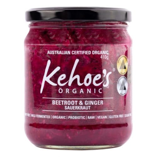 Kehoe's Beet & Ginger Organic Sauerkraut 410g