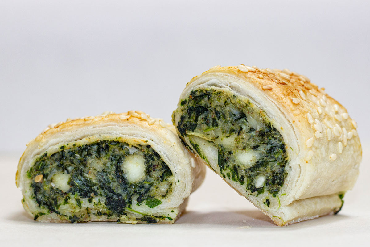 Perryman's Sausage Rolls - Cheese & Spinach Rolls