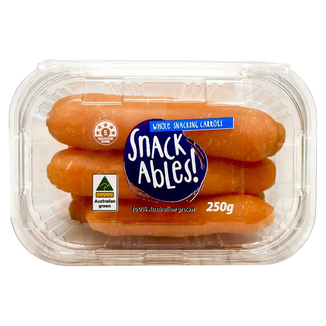 Baby Carrots Snack Ables 250g Punnet
