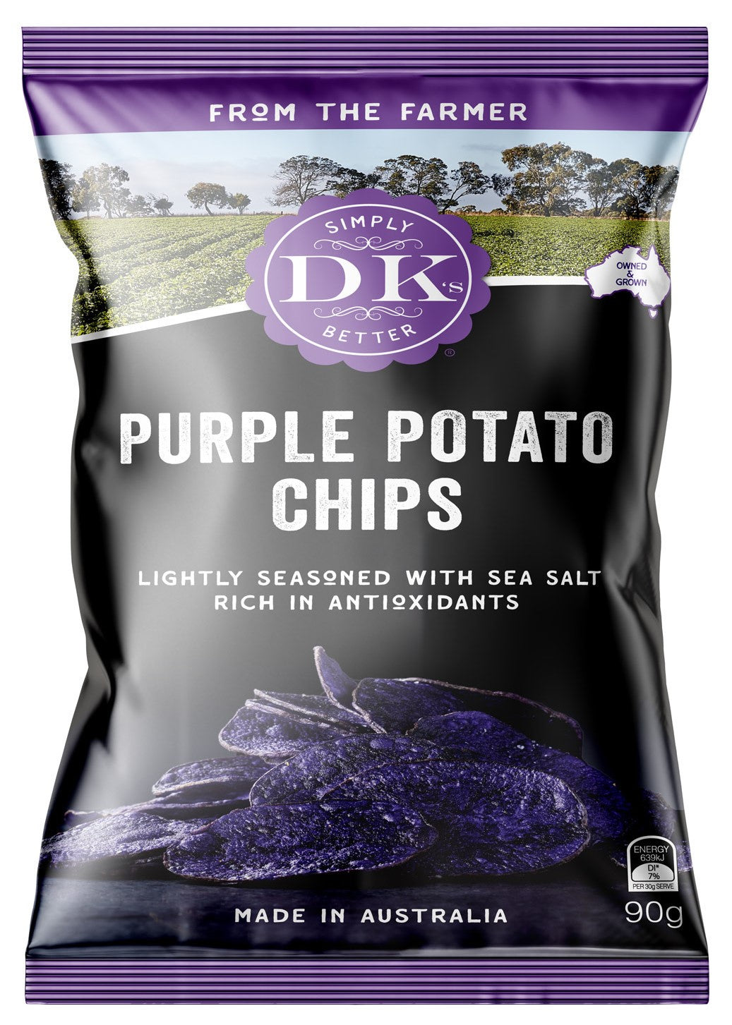 DK Purple Potato Chips 90g