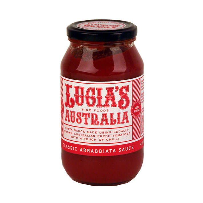 Lucia's Arrabbiata Sauce 500g