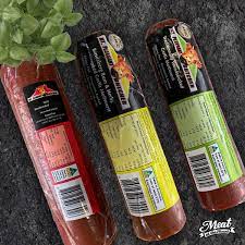 Mt. Pleasant Butcher Lamb, Rosemary & Garlic Mettwurst 1/2 stick approx. 400g