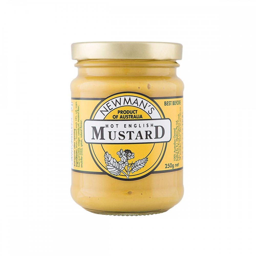 Newmans Hot English Mustard 250g
