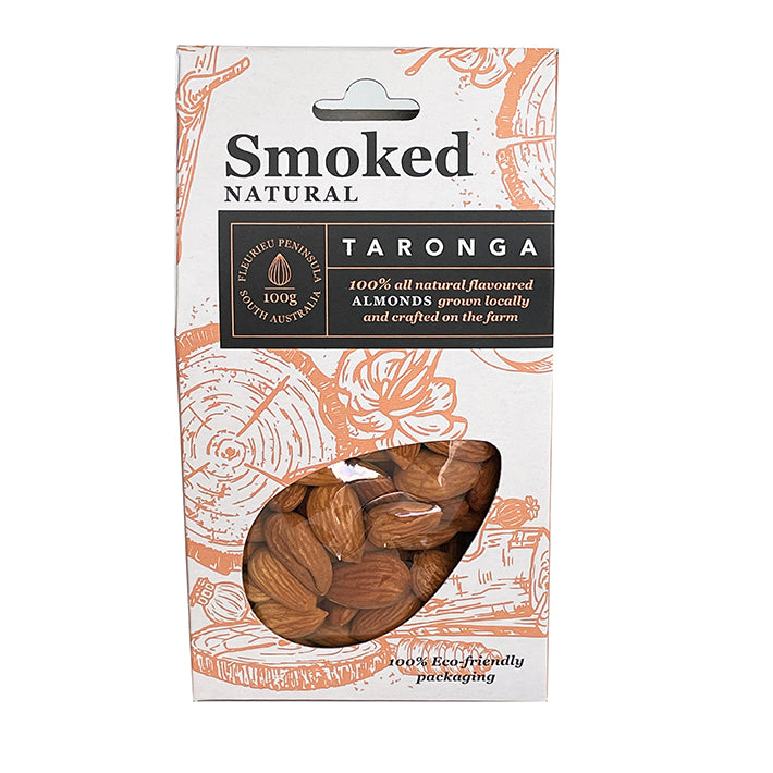 Taronga Natural Smoked Almonds 100g