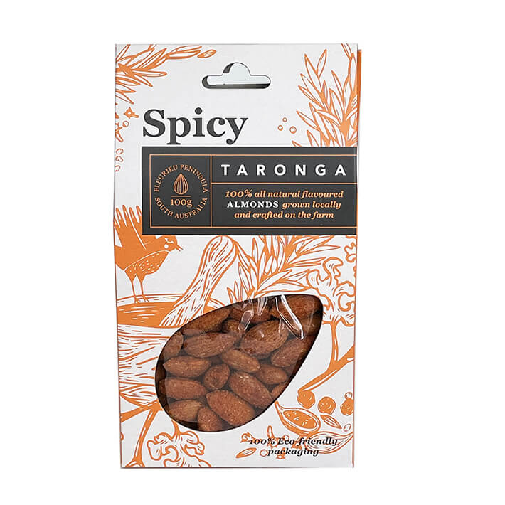 Taronga Spicy Almonds 100g
