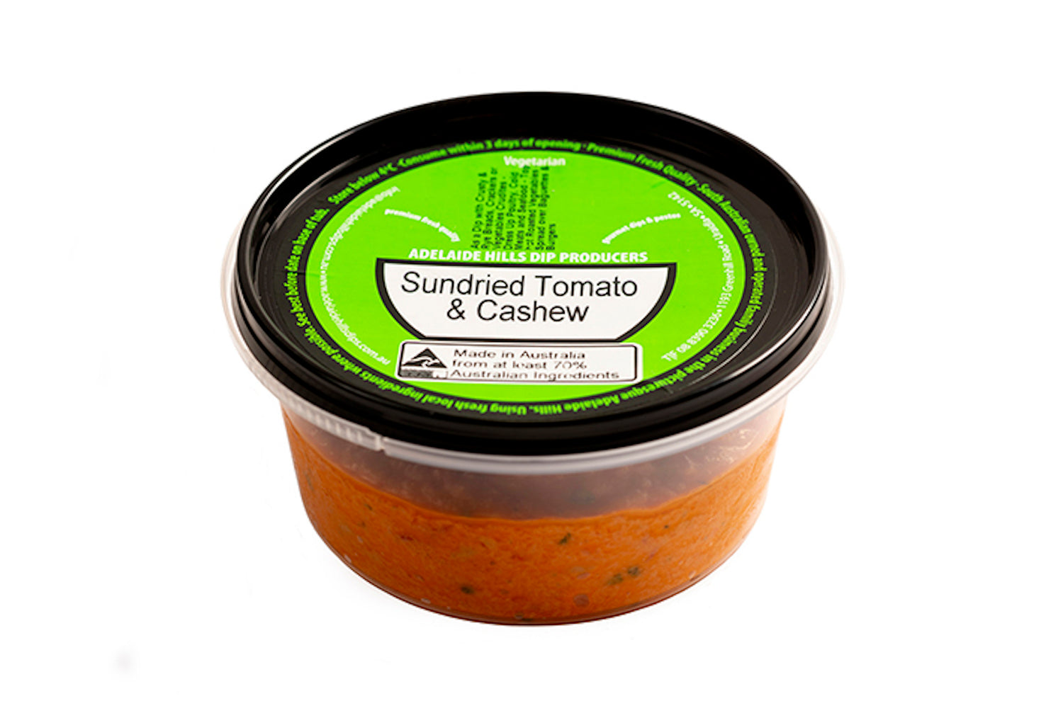 Adelaide Hills Sundried Tomato & Cashew Dip 150g